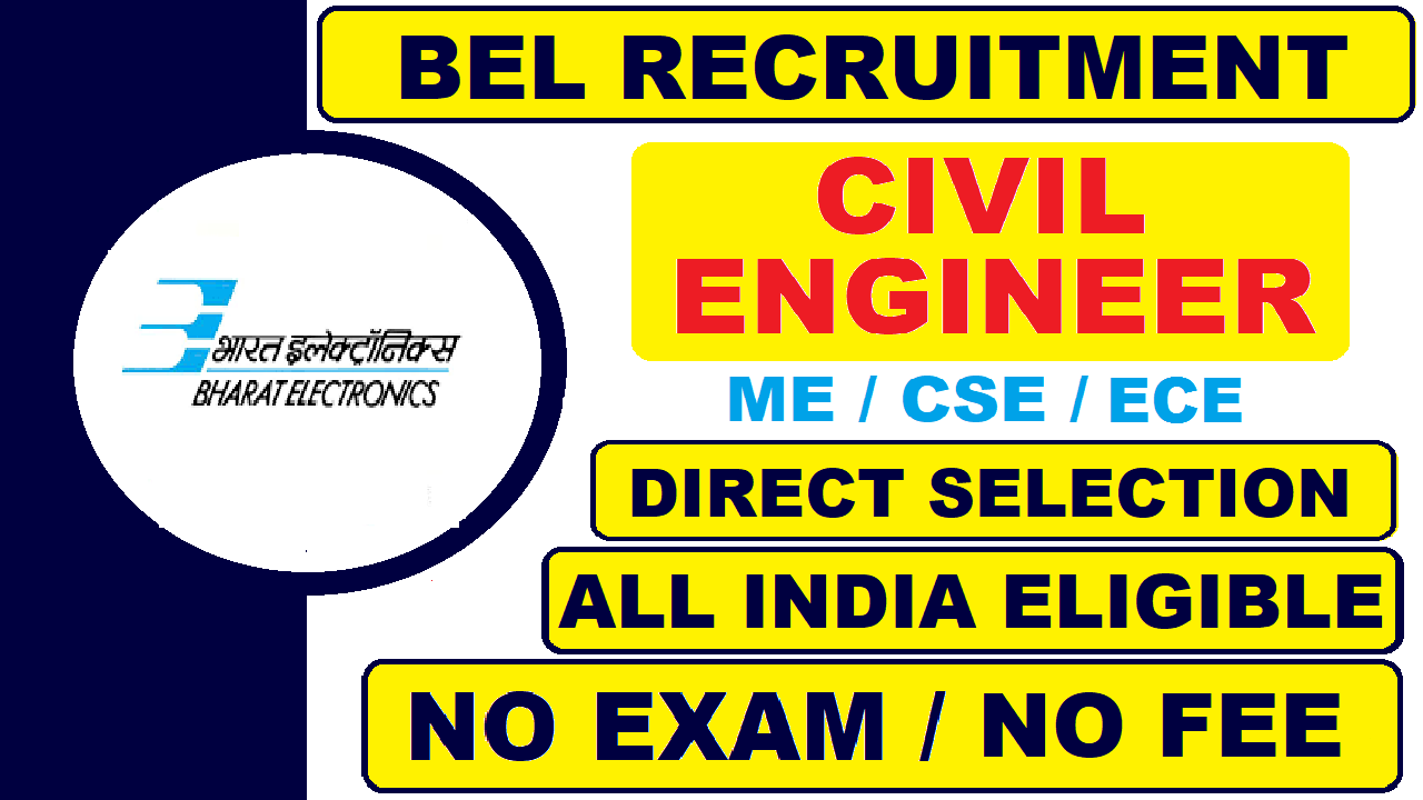 Bharat Electronics Limited Recruitment 2021 || Latest All India Job Updates