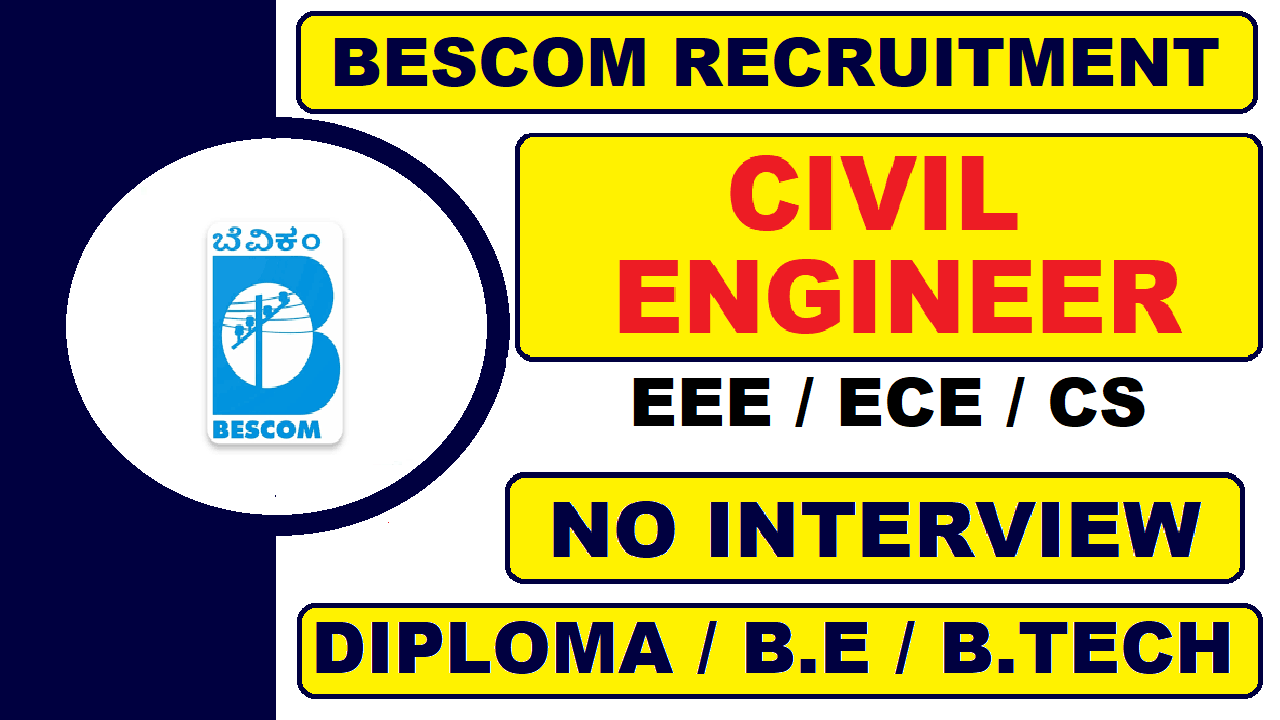 BESCOM Recruitment