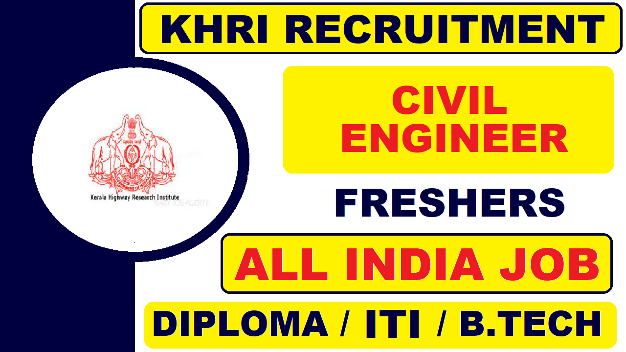 KHRI Recruitment