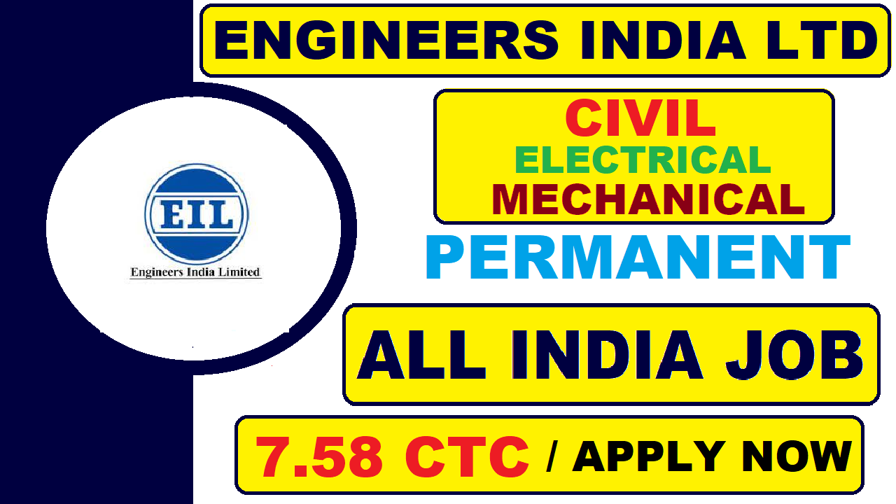 EIL Recruitment 2022 for Draftsman Post | 60 Posts | Latest Job Updates