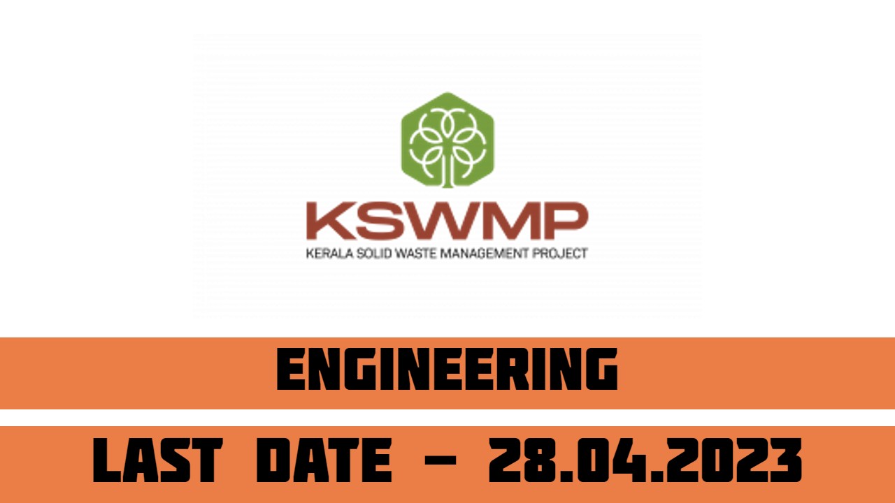 KSWMP Recruitment 2023 for Engineers