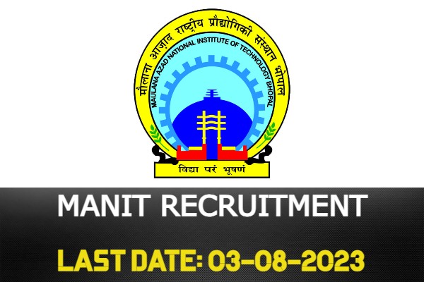 MANIT Recruitment